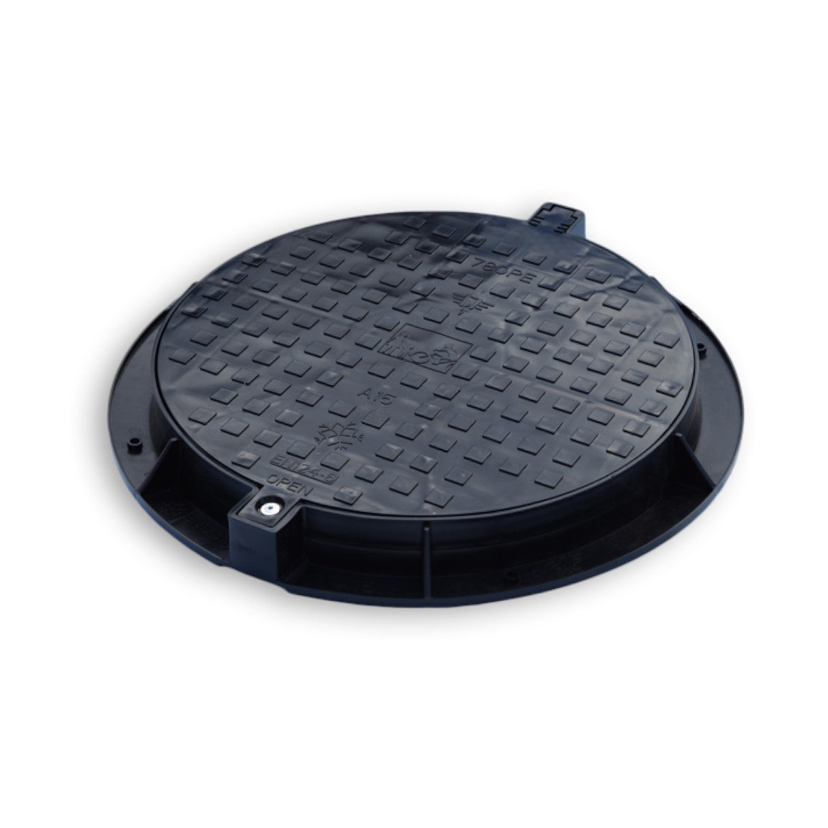 Schachtdeckel 78cm Schachtabdeckung rund A15 belastbar bis 1,5t