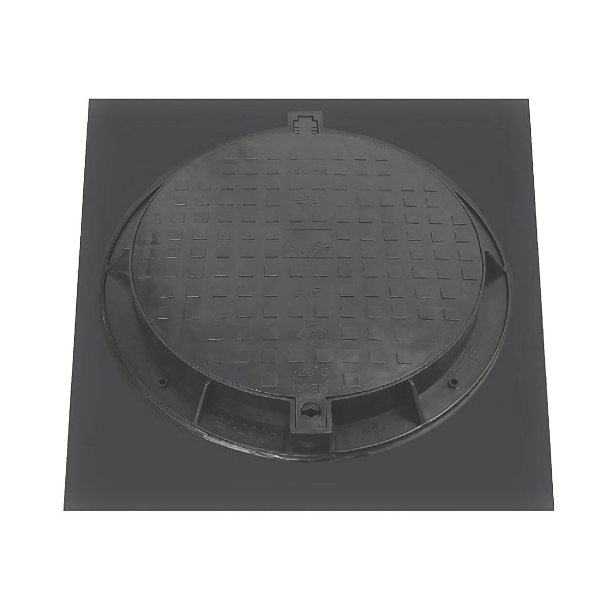 Schachtdeckel 110cm Schachtabdeckung eckig