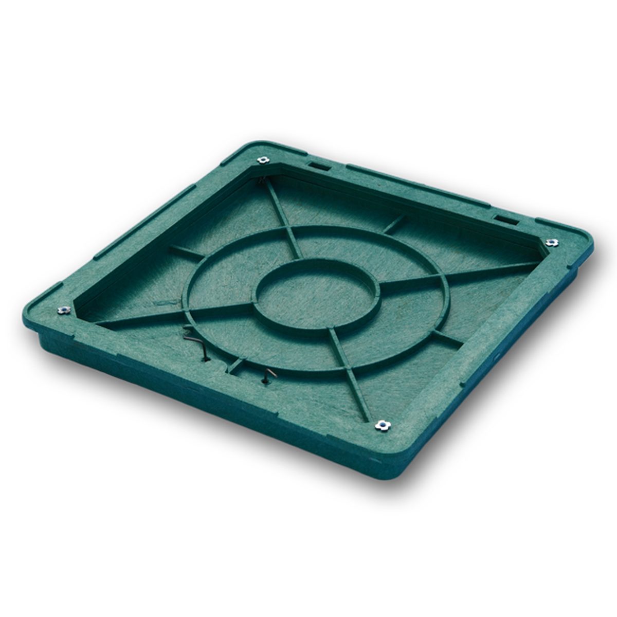 Schachtdeckel 65cm Schachtabdeckung eckig belastbar bis 1,5t