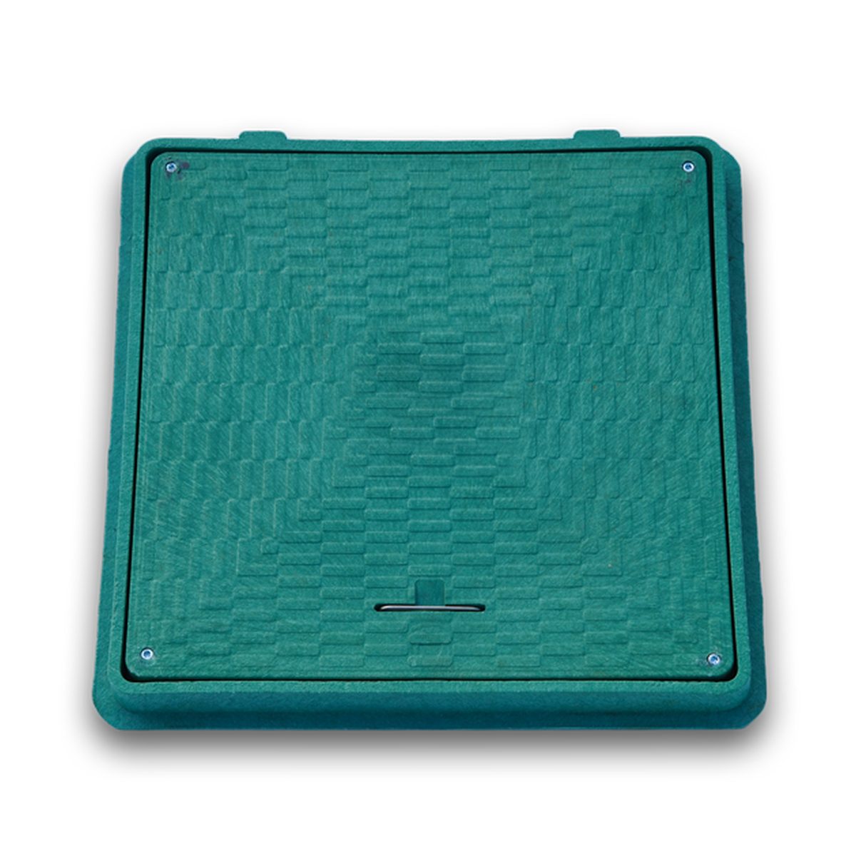Schachtdeckel 65cm Schachtabdeckung eckig belastbar bis 1,5t