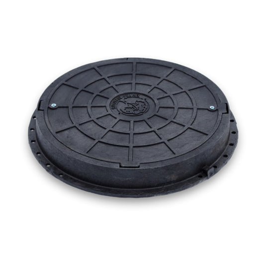 Schachtdeckel 74cm Schachtabdeckung rund belastbar bis 1,5t
