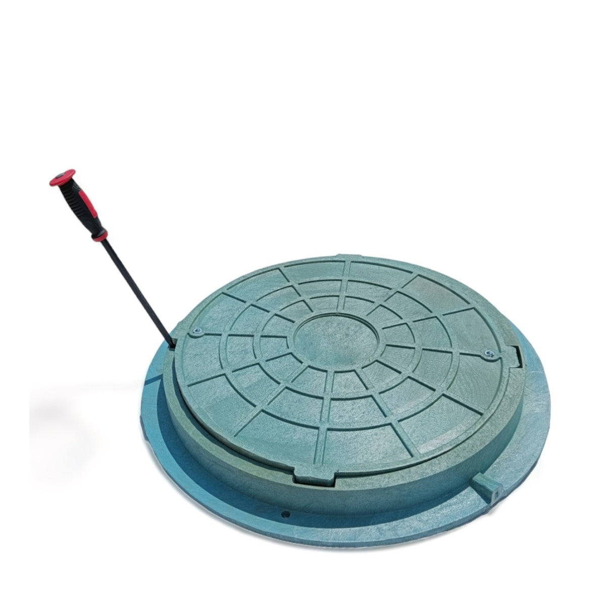 Schachtdeckel 78cm Schachtabdeckung rund belastbar bis 1,5t