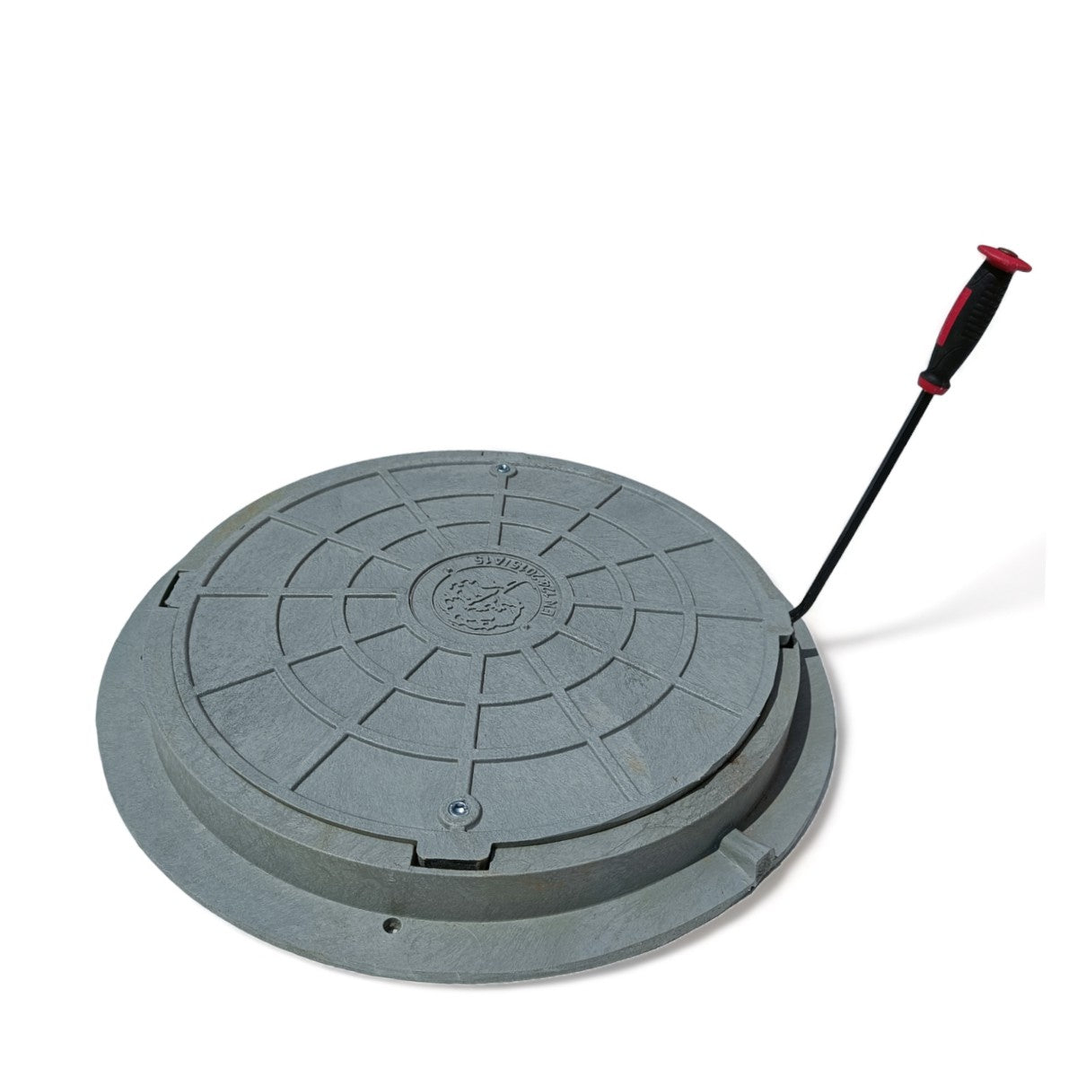 Schachtdeckel 78cm Schachtabdeckung rund belastbar bis 1,5t