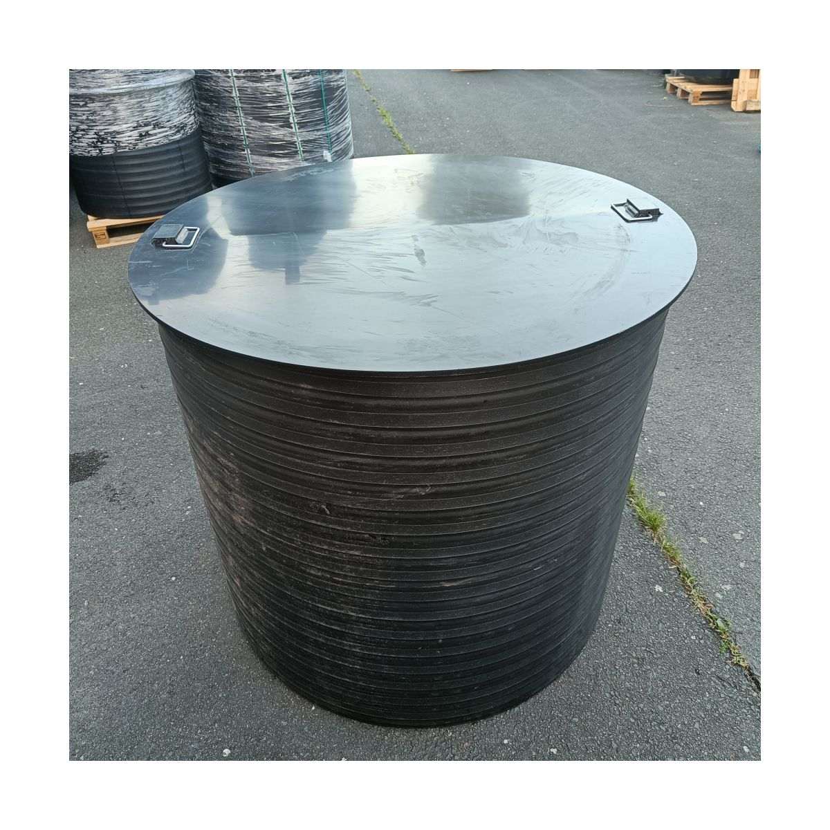 Schachtdeckel für DN800 KG Rohr 80cm - 200kg belastbar