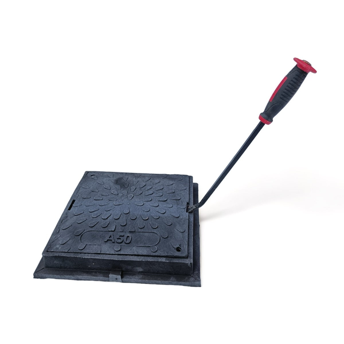 Schachtdeckel 38cm DN315 Schachtabdeckung eckig belastbar bis 5t