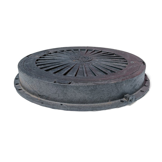 Schachtdeckel 75cm Schachtabdeckung rund A50 belastbar bis 5t