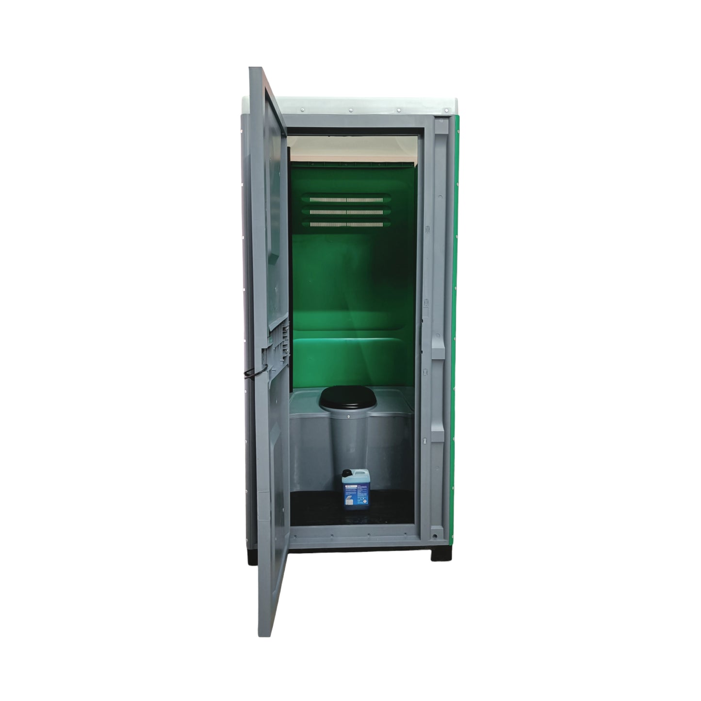 Liquide sanitaire pour toilettes de camping, toilettes chimiques, etc.