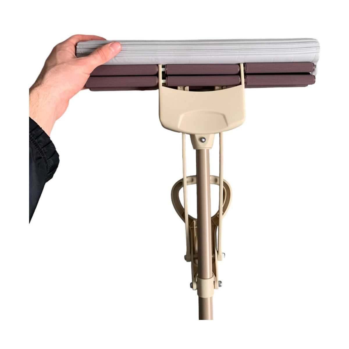 Mocio Horecano extra largo 38 cm con manico telescopico per tutti i pavimenti