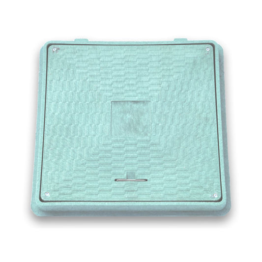 Schachtabdeckung eckig 65cm - belastbar bis 1,5t