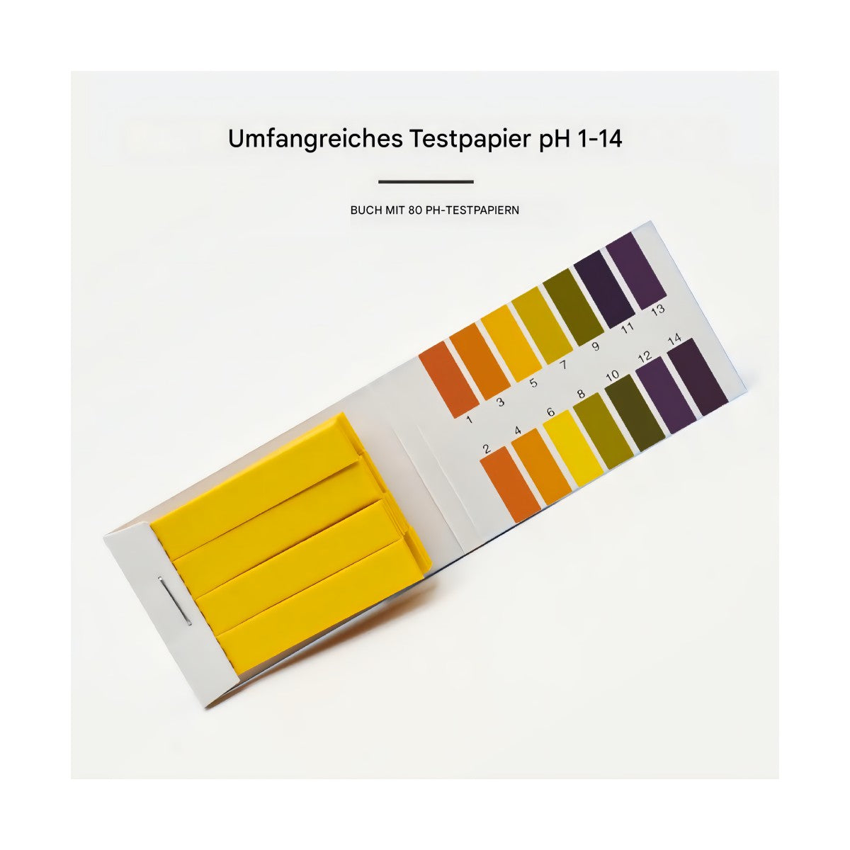 PH value test strips for water tanks fresh water storage