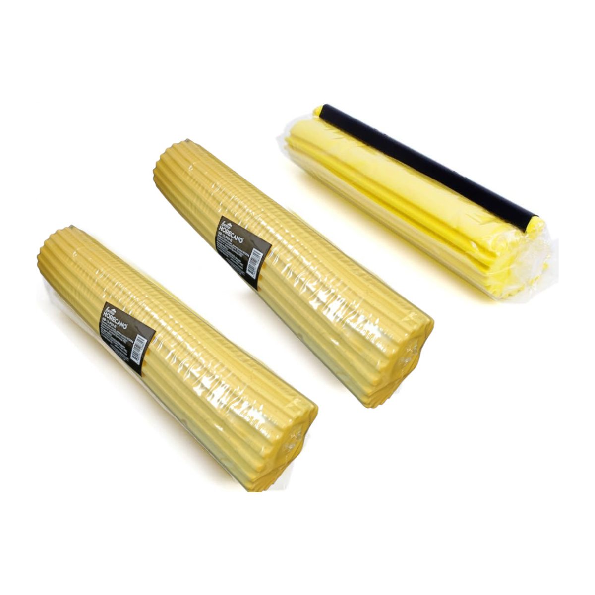 Replacement sponges refill pack 3 pcs. for roll mop