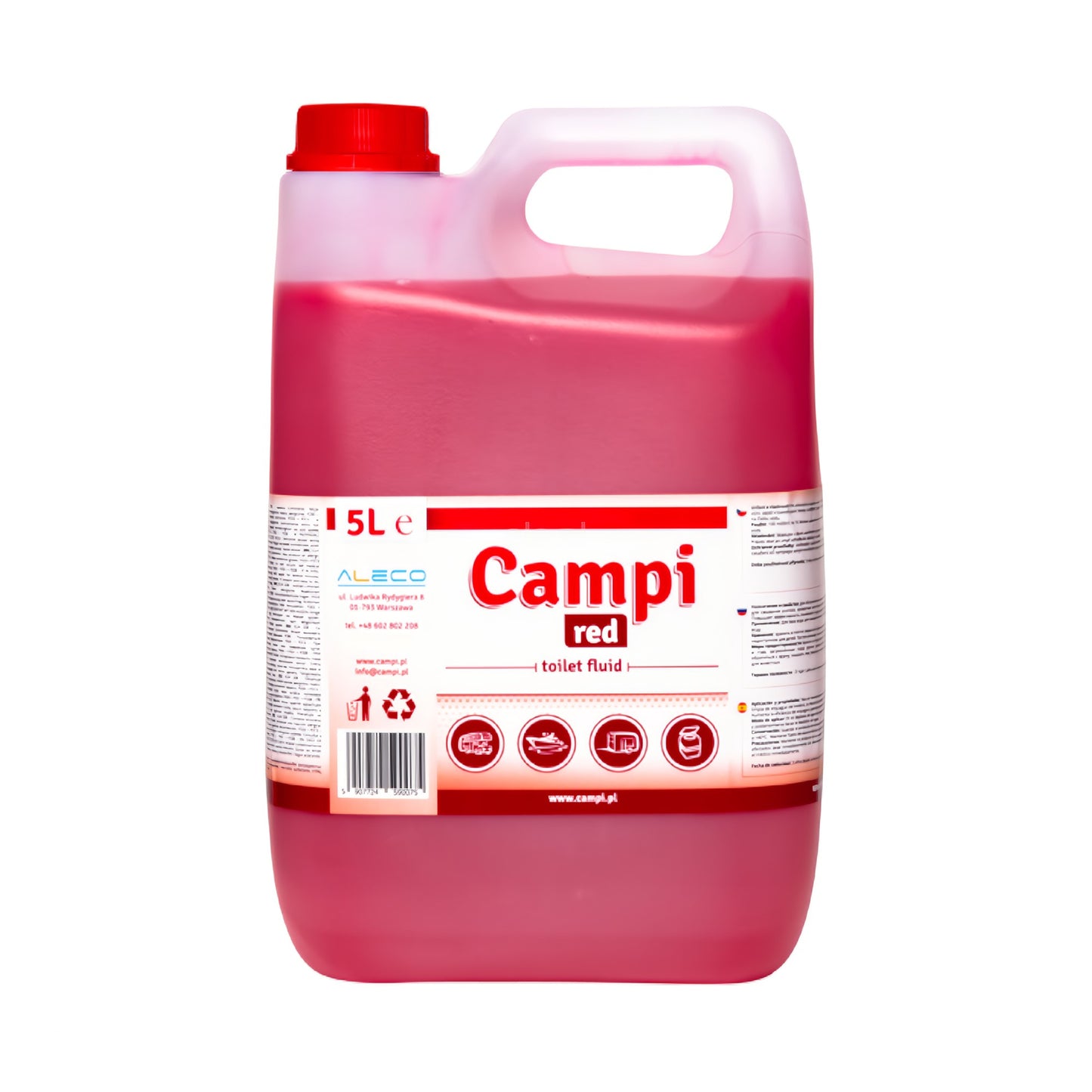 Fluido sanitario CAMPI per WC da campeggio WC chimico