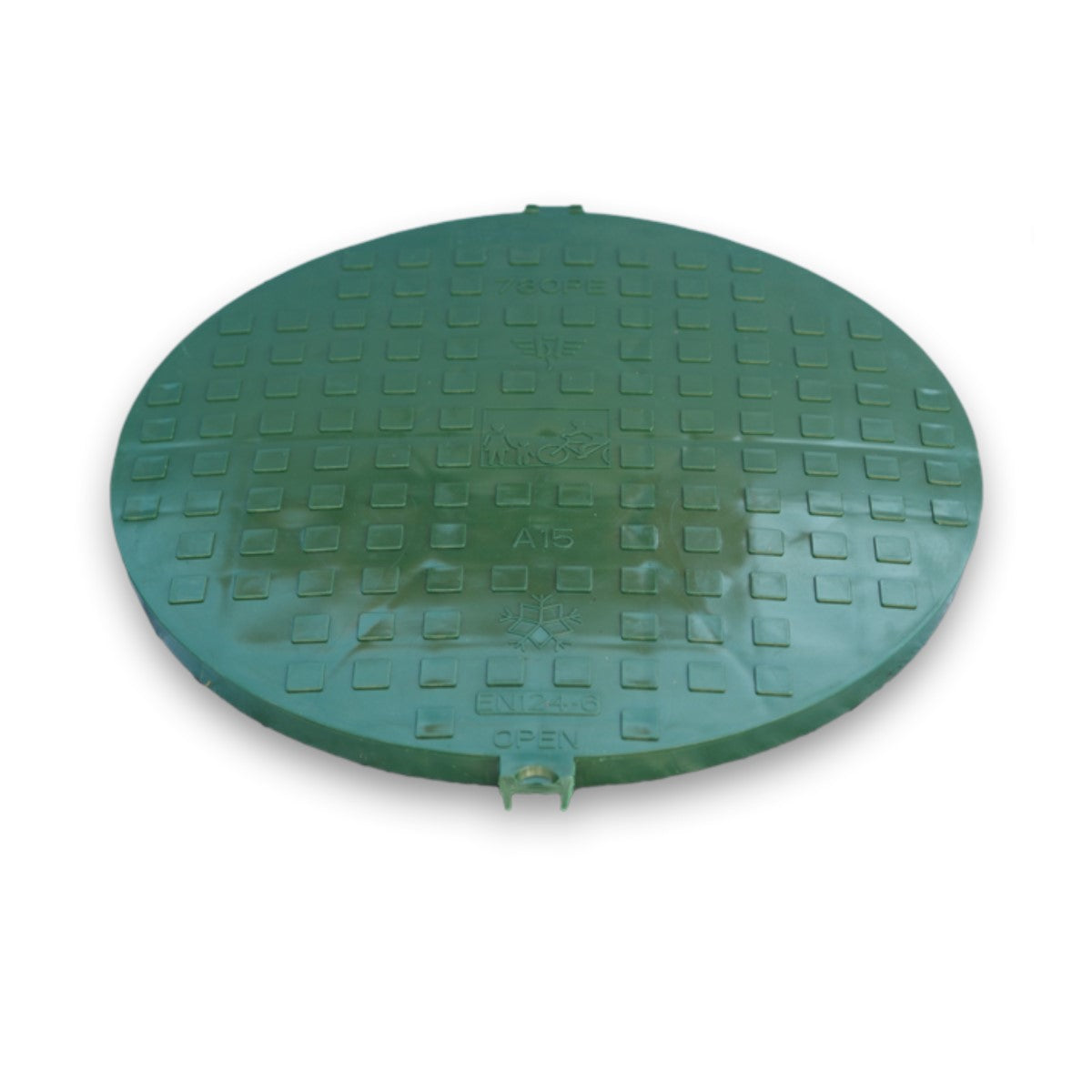Manhole cover replacement manhole cover round loadable up to 1.5t