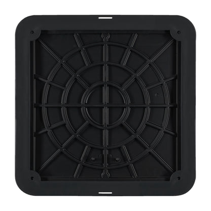 72cm Schachtabdeckung - DN600 eckig A15 belastbar bis 1,5t