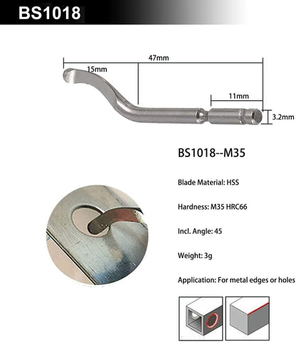 BS1018 Entgrater Klingen Set 10 Stück