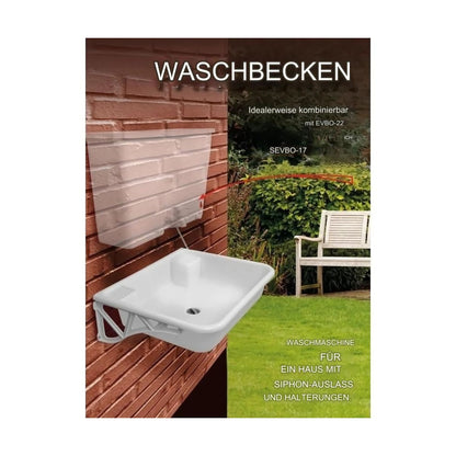 Handwaschbecken Freihängend Waschstation - Drinnen & Draußen