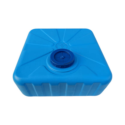75L Flachtank Blau
