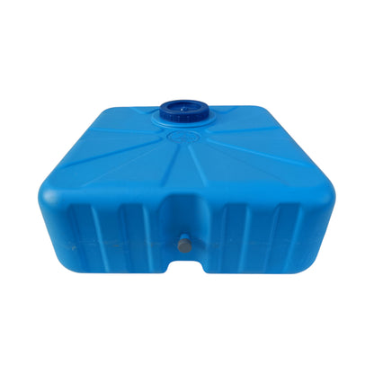 75L Flachtank Blau