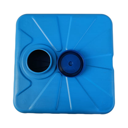 75L Flachtank Blau