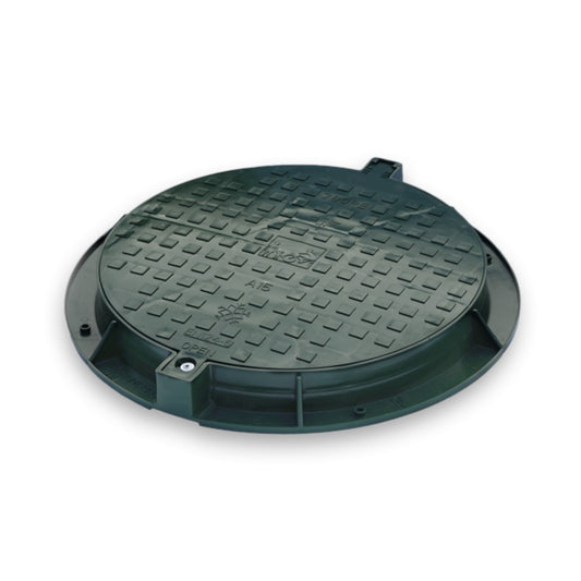 Schachtdeckel 78cm Schachtabdeckung rund A15 belastbar bis 1,5t