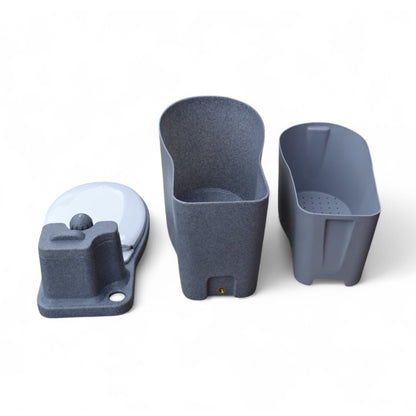 KOMPOSTI Bio-Torf Komposttoilette Trenntoilette Campingtoilette