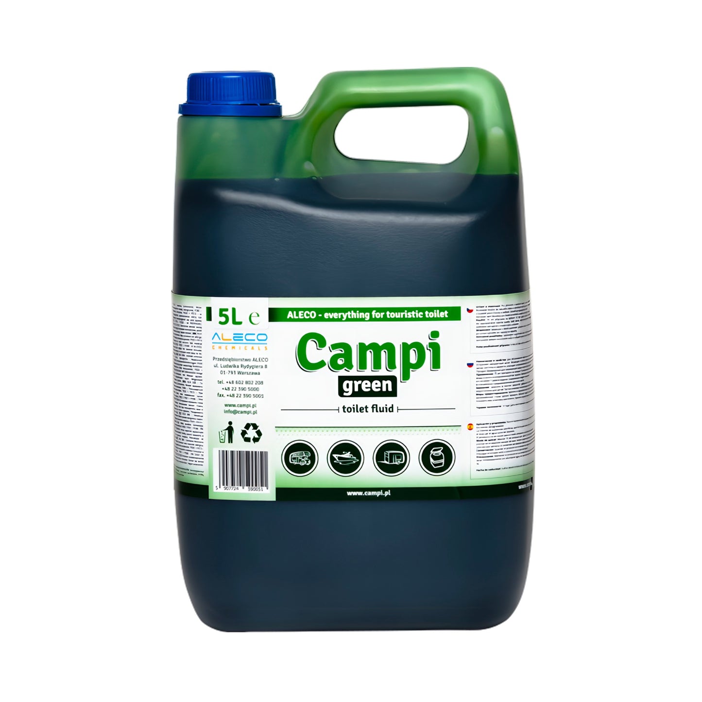 Fluido sanitario CAMPI per WC da campeggio WC chimico