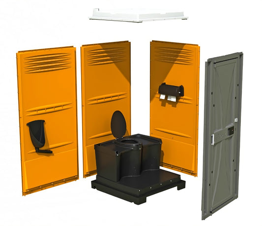 Mobile Toilettenkabine "ARMAL" Baustellen WC Campingtoilette